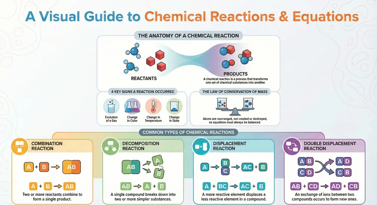 Class 10 Chemical Reactions and Equations Notes | Class 10 Science